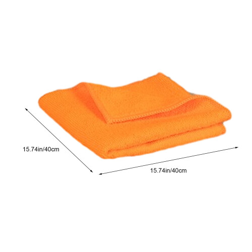 Panos de limpeza de microfibra macios e absorventes, pacote com 12 unidades. 2