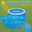 10ft Round Above-Ground Pool Solar Cover Blue 2