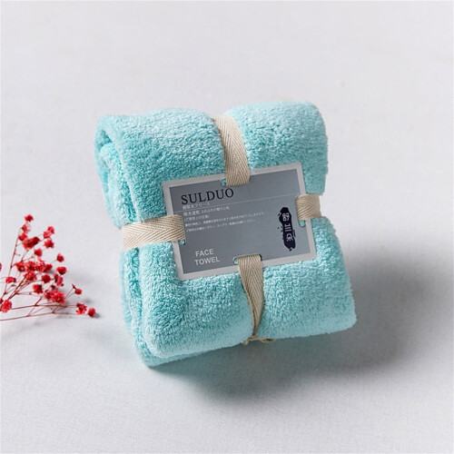 Shengxiny bath towel soft large 36 x 80 cm light blue 1