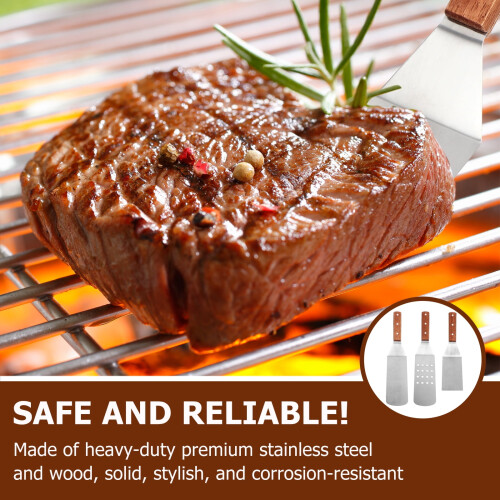 Stainless Steel BBQ Tool Set 9-Piece 2