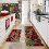 Christmas Kitchen Rug Set 2pcs – Non-Slip Washable 4
