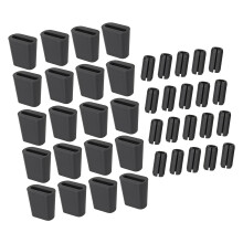 Coussins de pieds d'évier en caoutchouc, 40 pièces, Base