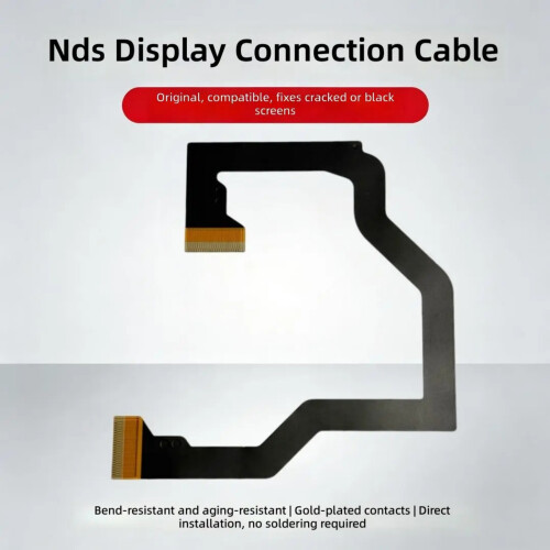 Accessoires de jeu, connexion d'écran LCD, câble ruban, pièce de 2