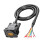 DB9Pin Cable With Tin Plated-Hardware panel type Malehead 1