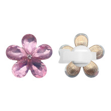 Fashionable Rhinestones Studded Headphone Ornaments In-Pink