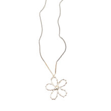 Trendy Silver Heart Pendant Necklace Portable And Comfortable-C