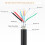 Fast Speed USB 3.0 To MicroB Data Cable for Hard Drive-25cm 3