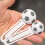 3 stuks 3D-geprinte voetbalvorm plastic bladwijzers 6