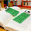 3D Printed Football Field Bookmarks Light Weight Plastic 3