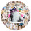50Pcs Cartoon Kitten Sticker Waterproof PVC-50 sheets 2