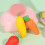 3Pcs Large Fruit Vegetable Themed Erasers Set-3 piece set 3