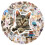 50Pcs Cartoon Kitten Sticker Waterproof PVC-50 sheets 7