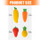 3Pcs Large Fruit Vegetable Themed Erasers Set-3 piece set 6
