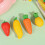 3Pcs Large Fruit Vegetable Themed Erasers Set-3 piece set 7