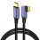 Schuin ontwerp USB 3.0 Type C naar MicroB kabel voor-1m 1