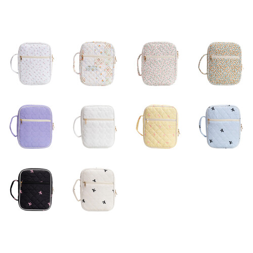 Pencil Case Desktop Accessory Reused-White love heart 1