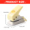 1/4Inch 6MM Single Hole Puncher Handheld Hole Punches 6-Yellow 4