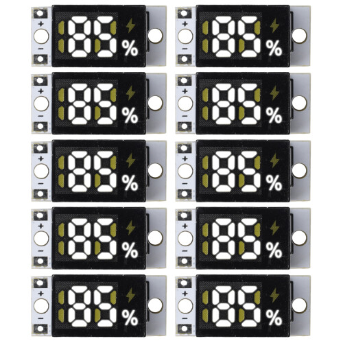 Snelle respons Batterijpercentage Weergavemodule Batterij-10