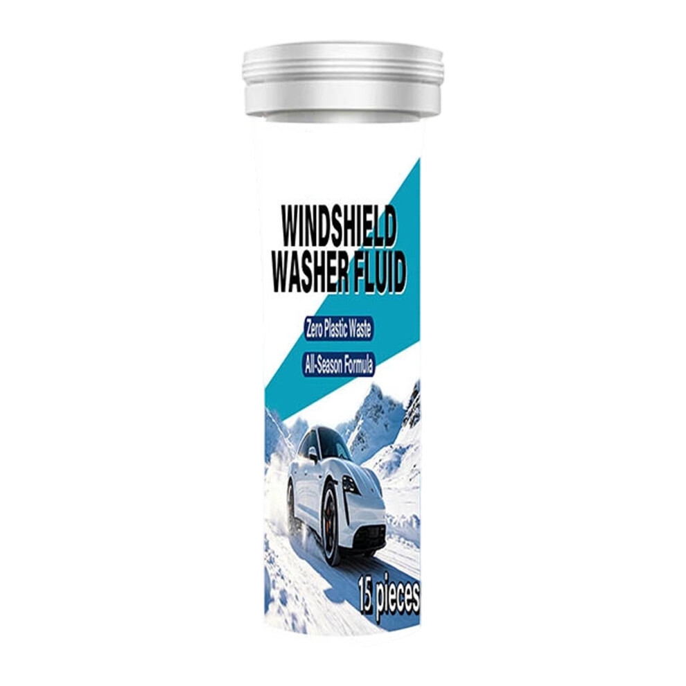 15 Pieces Vehicle Window Cleaner Tablets Prevents Scratches & 7704001175318