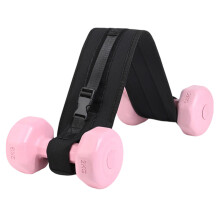 High Strengths Nylon Hip Thrusts Belt Glute Training Belt-Black