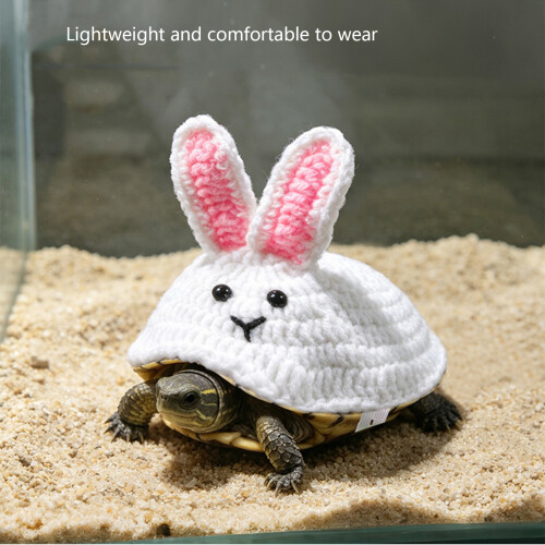 Decorative Shell Crocheted Clothing for Turtles Ideal for-L 2