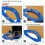 Gabarits d'angle de routeurs en alliage, 7 pièces, jauges 6