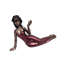 Decorative Resin Scented Holder Lying Woman Shape Sculpture-3