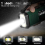 Emergency hand-cranked radio, 10000mAh, multiple charging modes, good reception 5