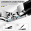Ergonomic nail clippers for seniors with fast cutting 3