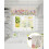 Kitchen Curtain Valance Coffee Gnome Brown 2-Pack 27.5" W x 5