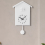 Large Cuckoo Clock,cuckoo Clock - White Birdhouse, Minimalist 2