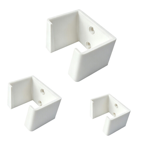 Ratchet Wrench Organizer 3 Piece Wall Mounted Holders-White