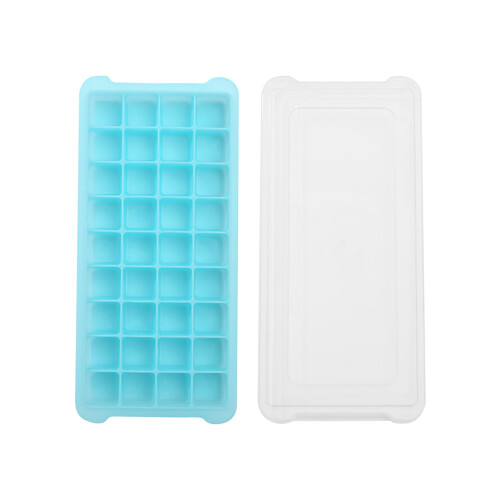 Qianying Ice Trays with Lids Stackable 36 Count 1