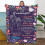 Couverture polaire enfant violette 70x100cm 2