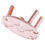 Pink Plastic Folding Table Picnic Style 11.8x11.8x5.5 in 1 6