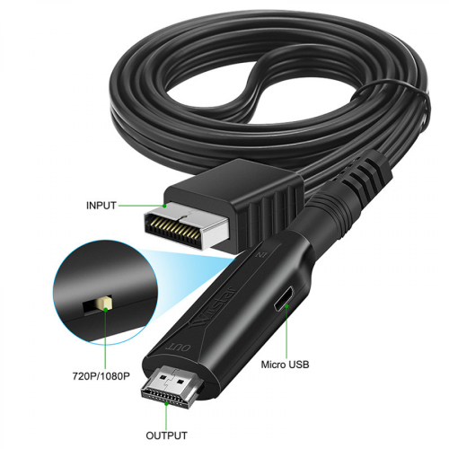 για PS1/για σε HDMI συμβατός προσαρμογέας Μετατροπέας Έξοδος έως 1080P Υποστήριξη PS1 1