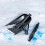 Portable Telescopic Snow Shovel Black 3
