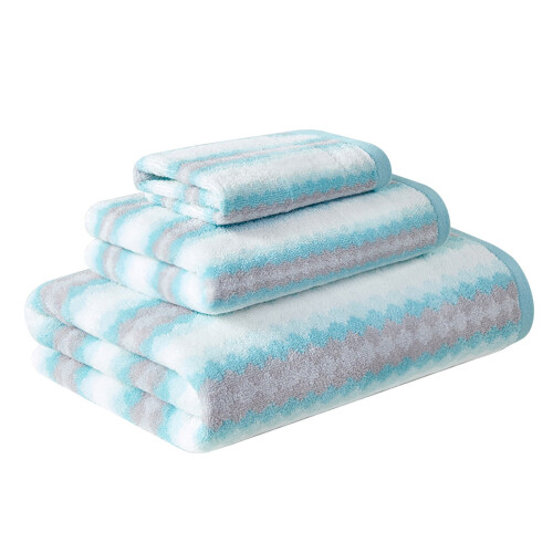 Ensemble de serviettes de bain douces et absorbantes 3 pièces 1