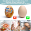 Egg Cleaning Brush Silicone, Egg Scrubber for Fresh Eggs, Reusable Cleaning Tools for Egg Washer (Blue) 2