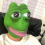 Μάσκα κινουμένων σχεδίων Pepe The Sad Frog Cosplay Ρεαλιστική μπάρα αποκριών Αστείο με 2