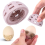 Egg Cleaning Brush Silicone, Egg Scrubber for Fresh Eggs, Reusable Cleaning Tools for Egg Washer (Blue) 5