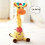 Volume adjustable rocking dancing giraffe plush toy stuffed animal singing 4