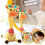 Volume adjustable rocking dancing giraffe plush toy stuffed animal singing 5