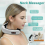 Massager Electric Pulse Back and Neck Massager Heating Pain Relief Tool 2