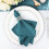 Serviettes de table en polyester bleu sarcelle paon 100 x 17 pouces 5