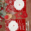 Valentine's Day rose printed placemats 4 pcs 4