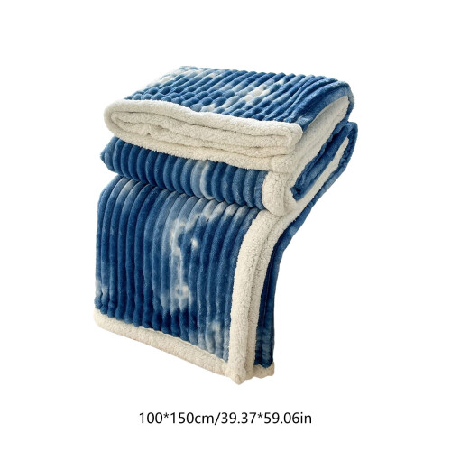 Oversized fleece blanket lamb's wool texture 3959 inches 2
