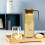 Bouilloire à eau froide de 1,6 litre (54 oz) avec pichet réutilisable à rayures 5