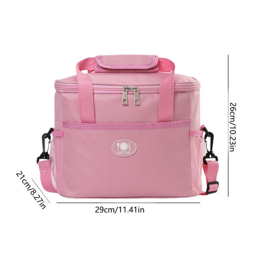Insulated Lunch Bag Leakproof Cooler Tote with Adjustable 2
