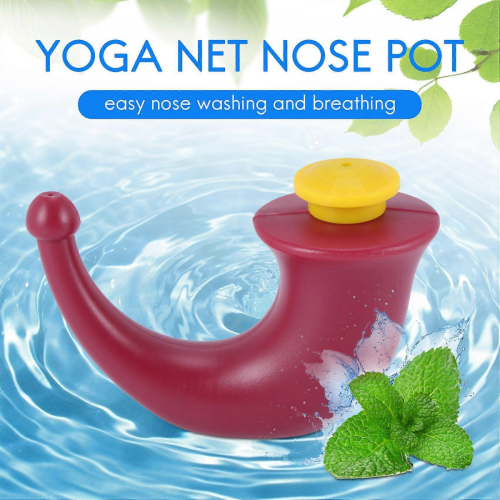 Yoga Nasal Neti Pot Σύστημα έκπλυσης μύτης, άρδευση κόλπων 200mL 1